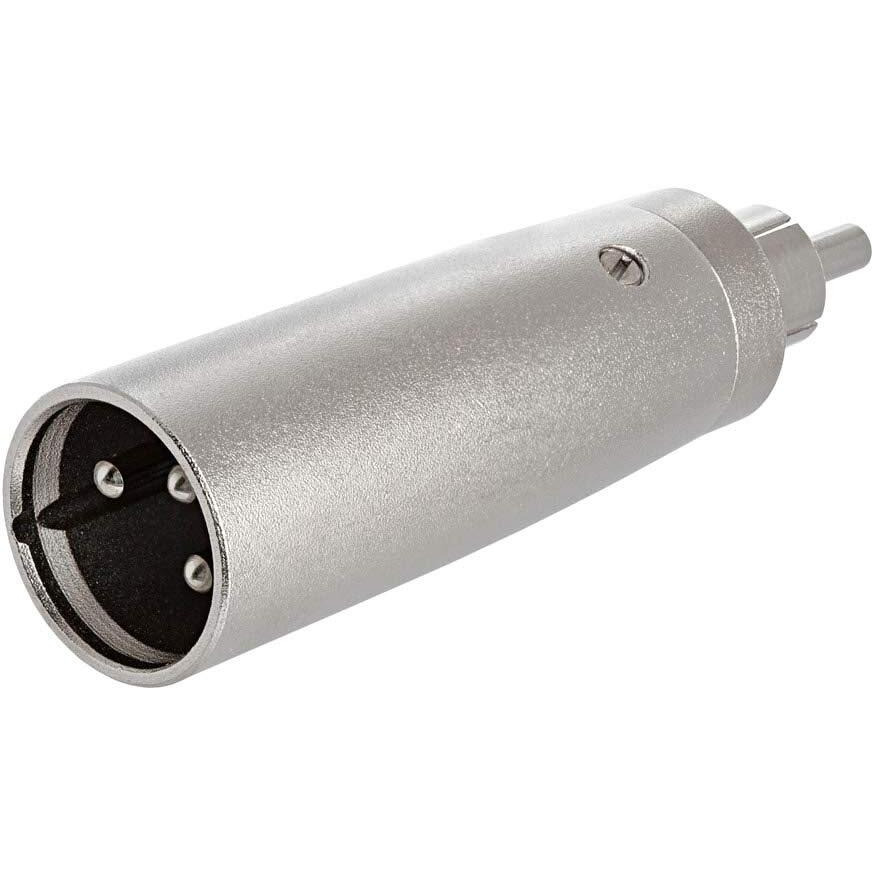 XLR Plug to RCA Plug Adapter