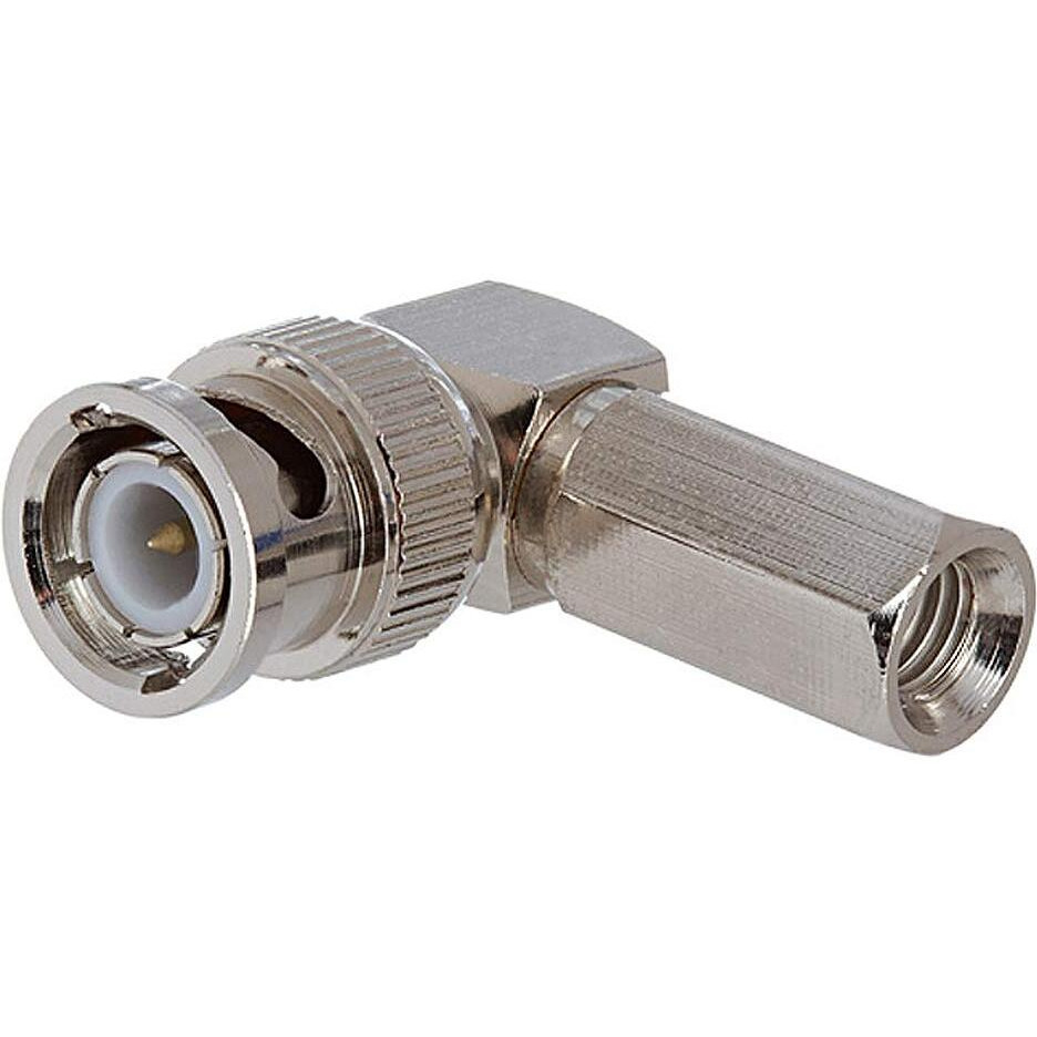 BNC Male Right Angle Clamp Connector for RG-59