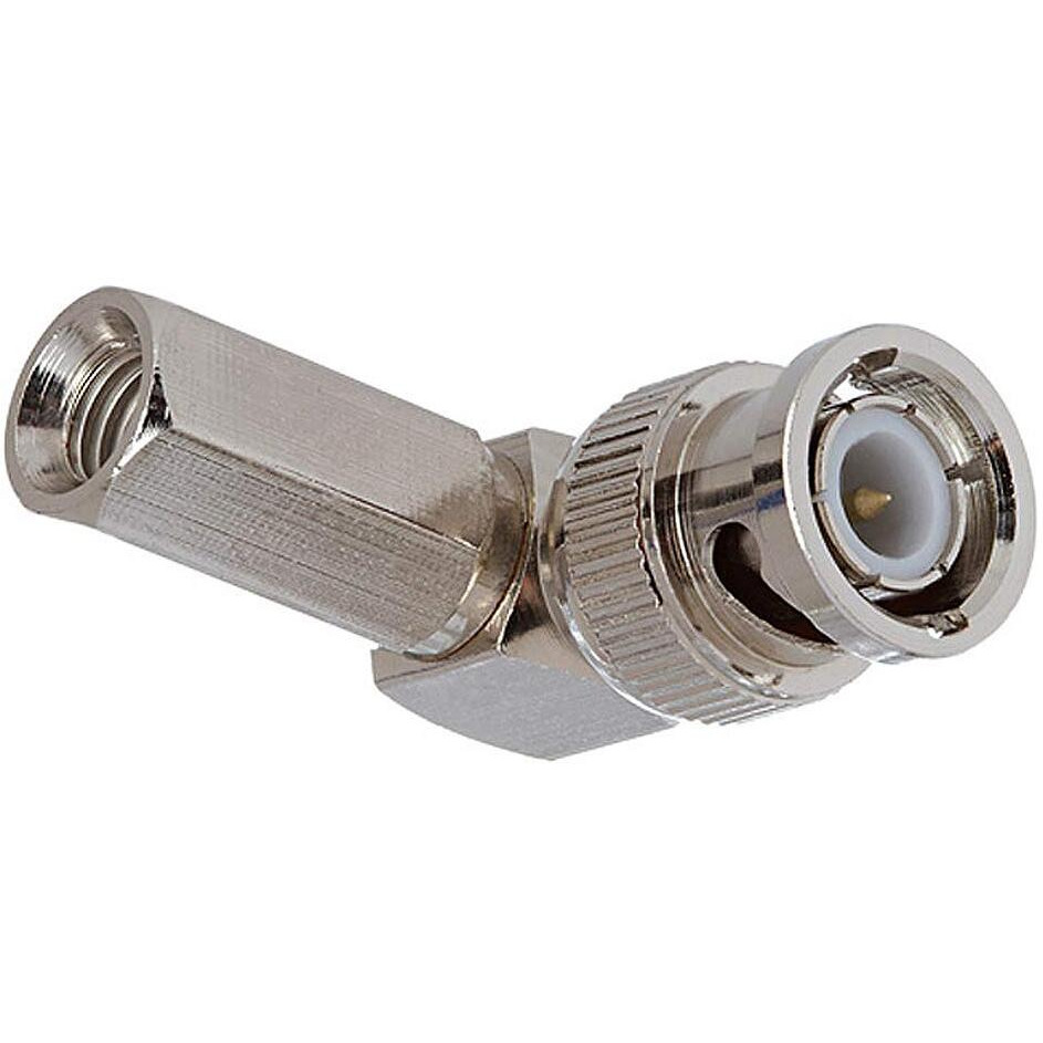 BNC Male Right Angle Clamp Connector for RG-59