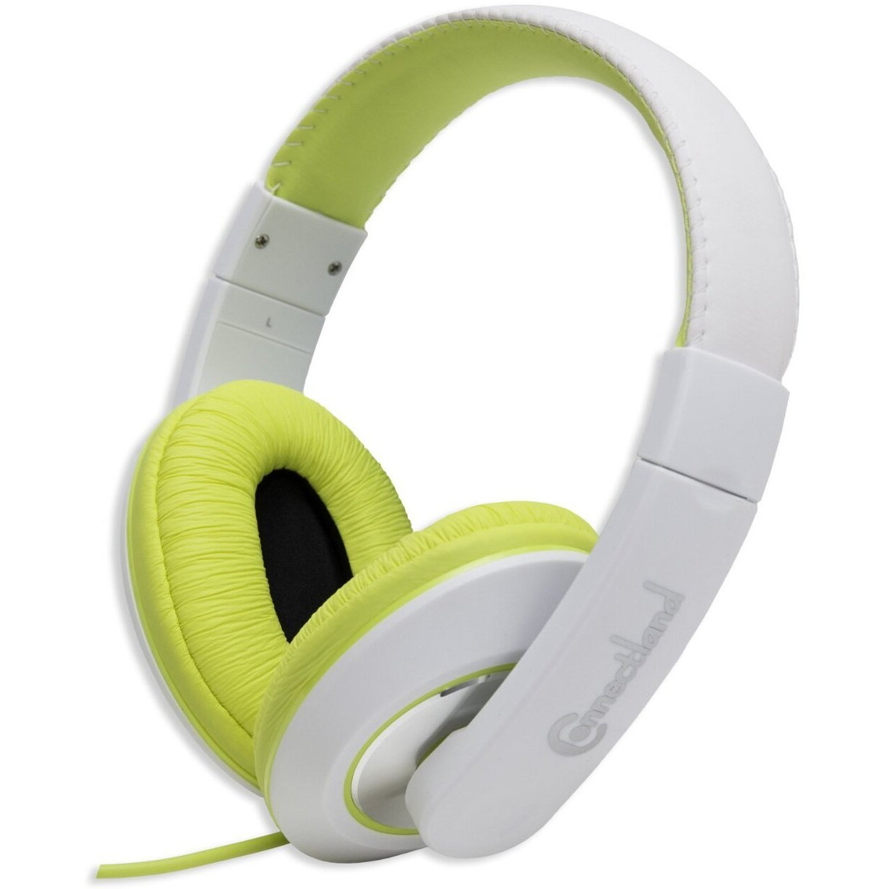 Fashionable Stereo Headset, Lime Green Color, Adjustable Size