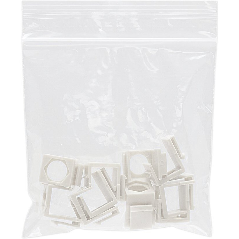 Blank Insert For F Type Connector - 10pcs Pack White
