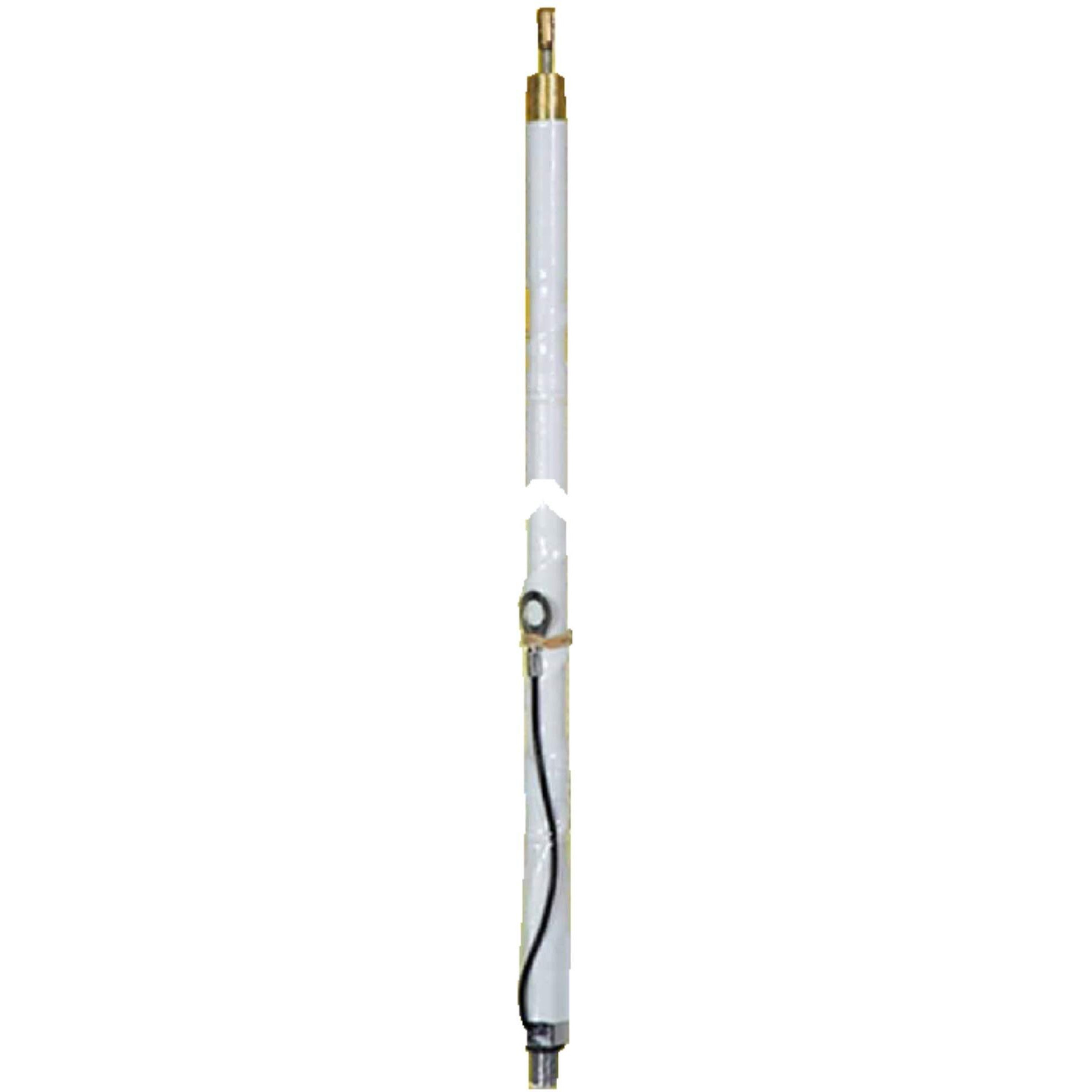 WILSON - WFGT4-W WHITE 4' SILVER LOAD TUNABLE TIP ANTENNA WITH GROUND STRAP