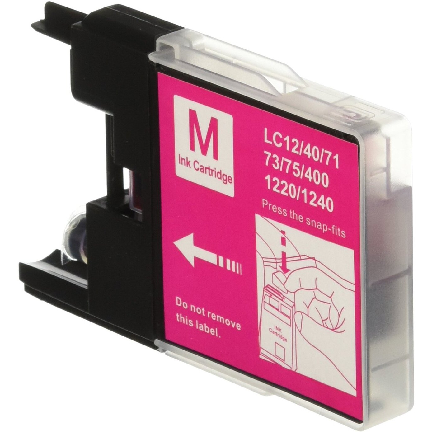PCI Brand Brother LC75M-RPC ECO-Friendly Sustainable Remanufactured Brother LC-75M LC75M Magenta InkJet Cartridge