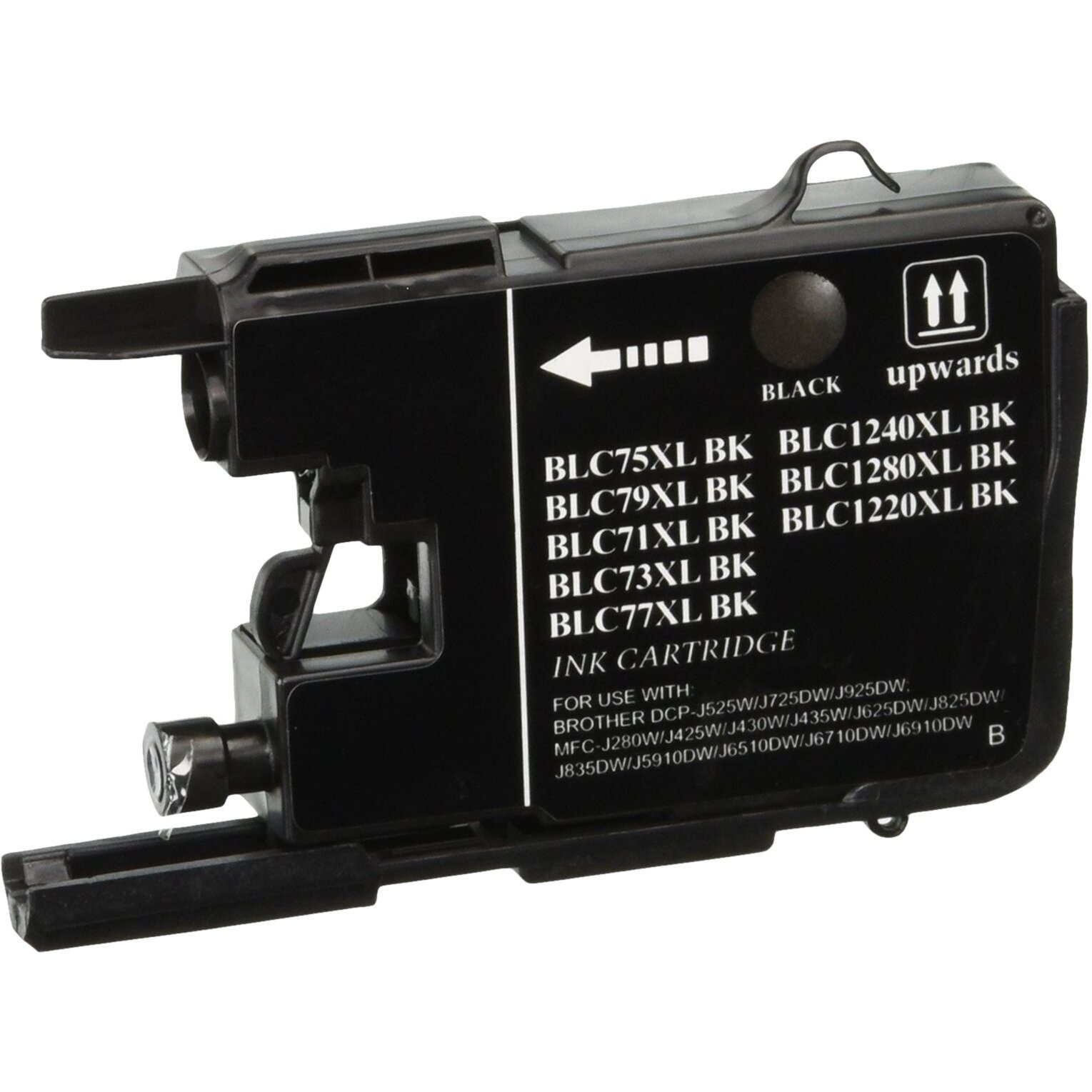 PCI Brand Brother LC75BK-RPC ECO-Friendly Sustainable Remanufactured Brother LC-75BK LC75BK Black InkJet Cartridge