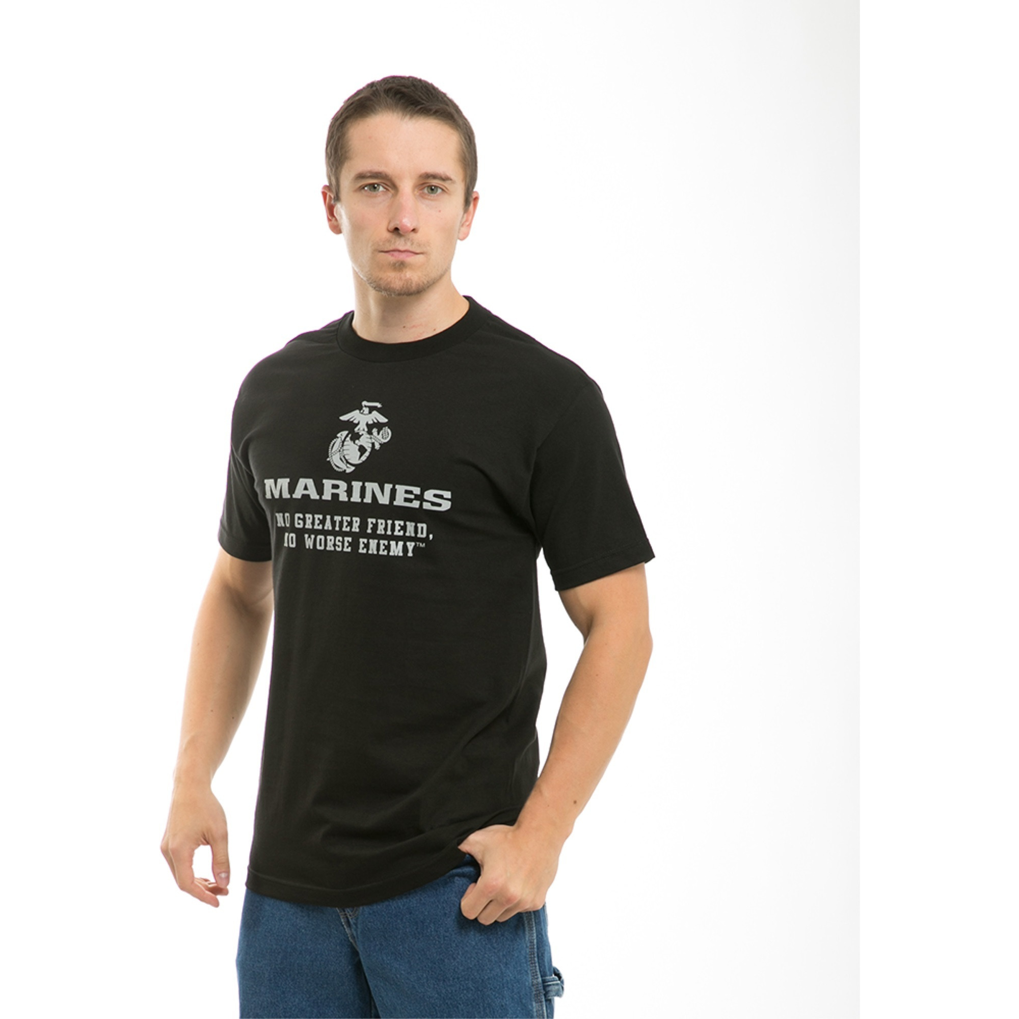 Military Graphics T's, NoGreater, Blk, S