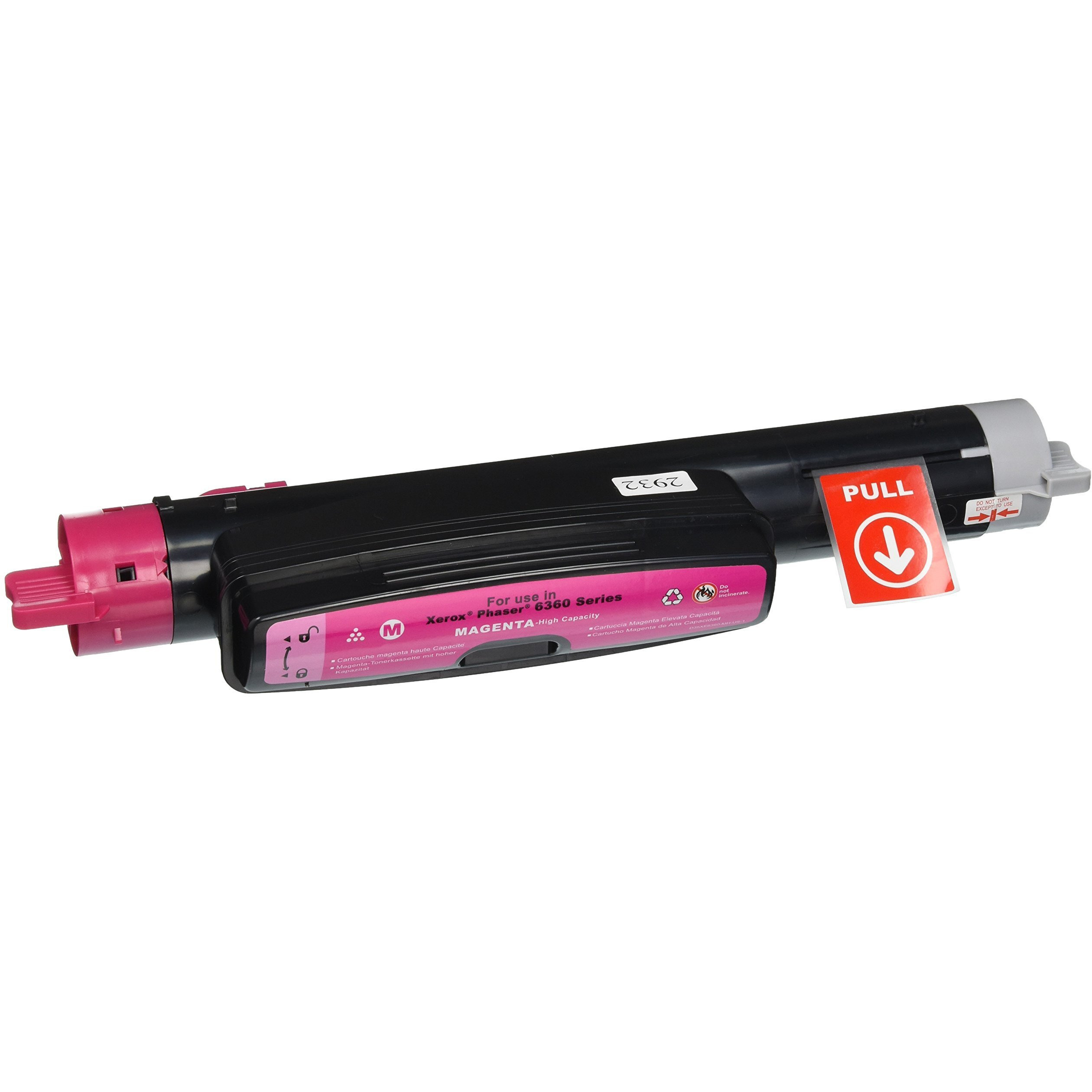PCI Brand Xerox 106R01219 XL Magenta Toner Cartridge 12000 Page Yield for Xerox Phaser 6360, Phaser 6360DN, Phaser 6360DT, Phaser 6360DX, Phaser 6360N