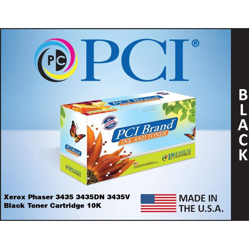 PCI Brand Xerox 106R01415-PCI New Compatible Replacement For Xerox 106R01415 Black Toner Cartridge 10000 Page Yield