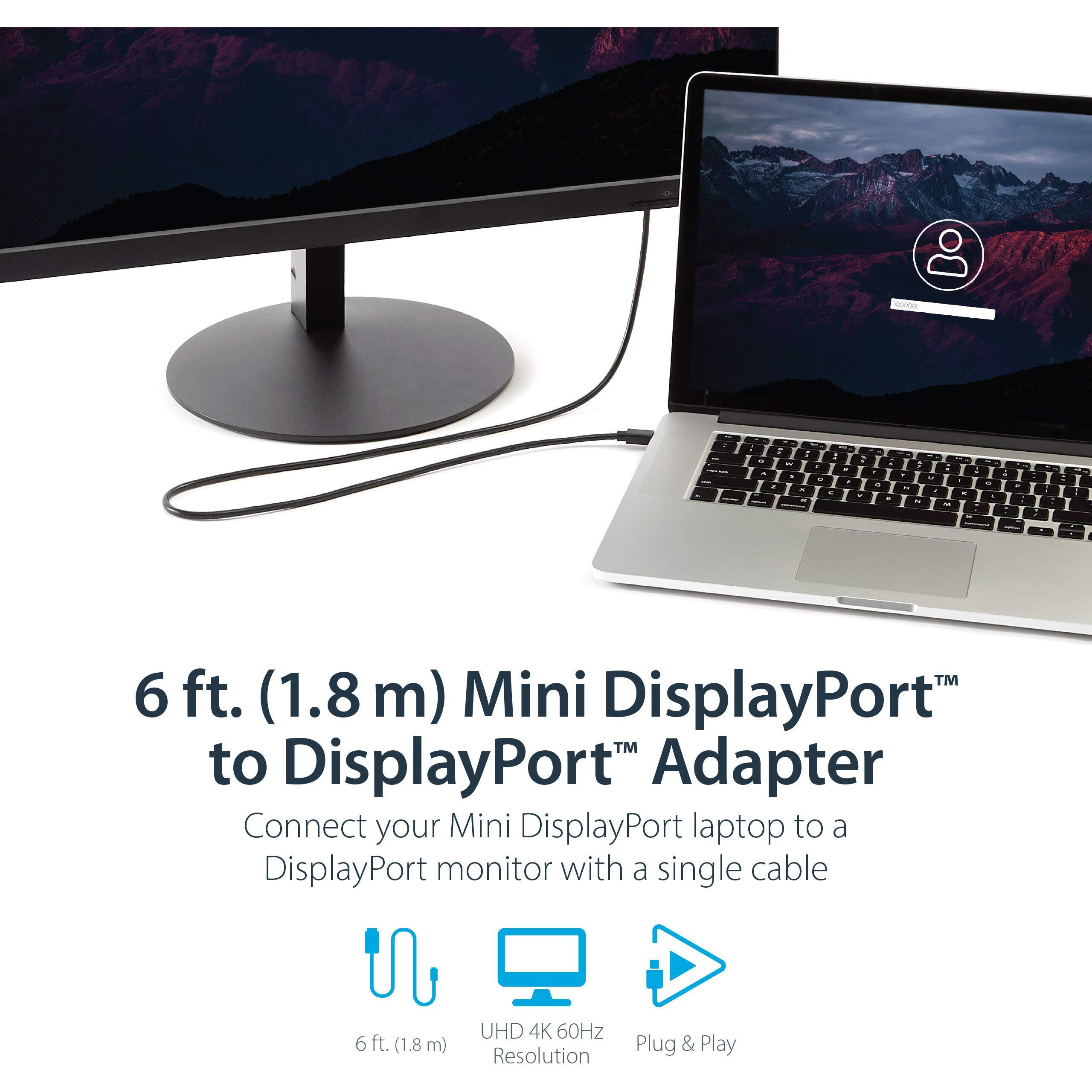 4m Mini DP to DP Adapter Cable