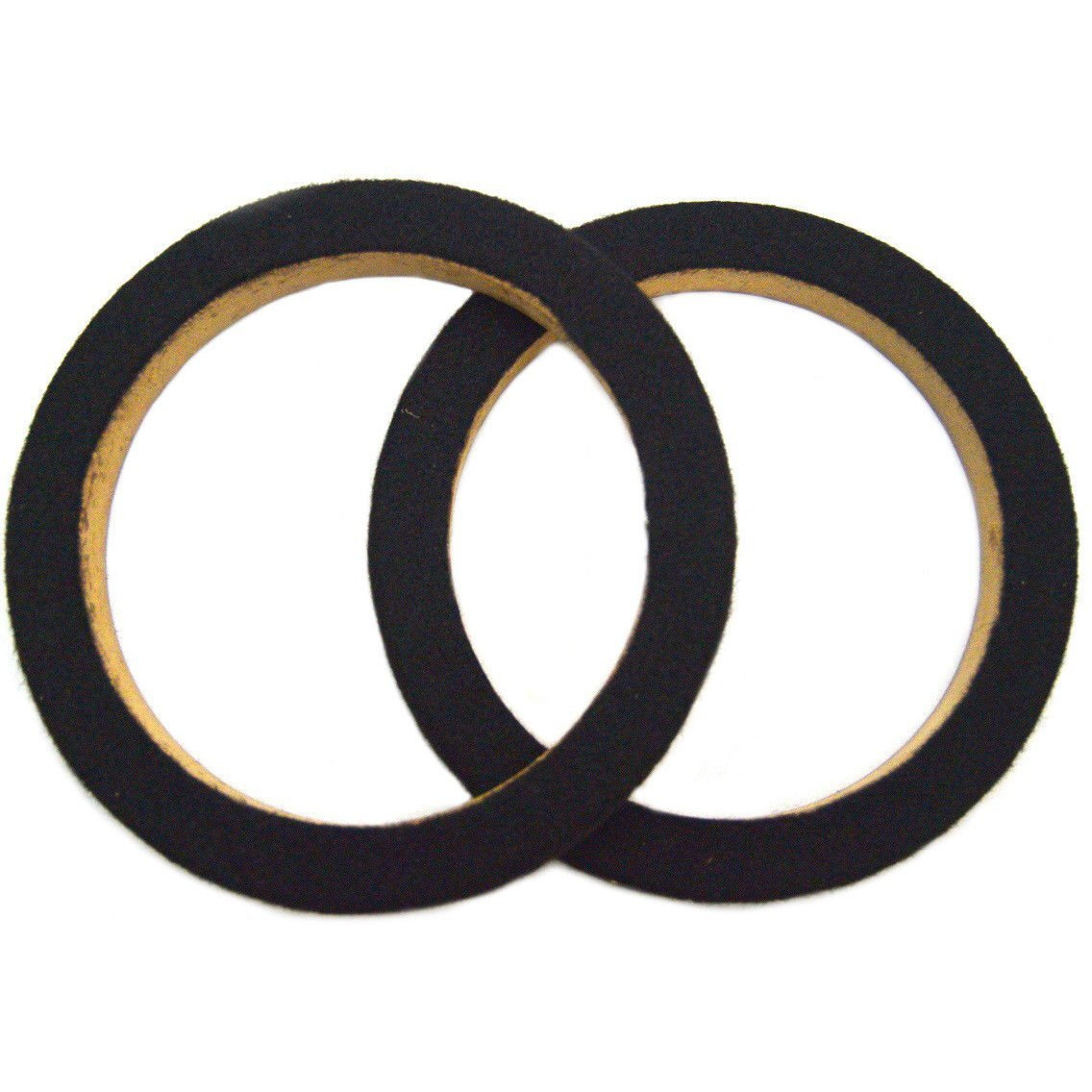 Nippon 8" Wood Speaker ring with black carpet Sold in Pairs