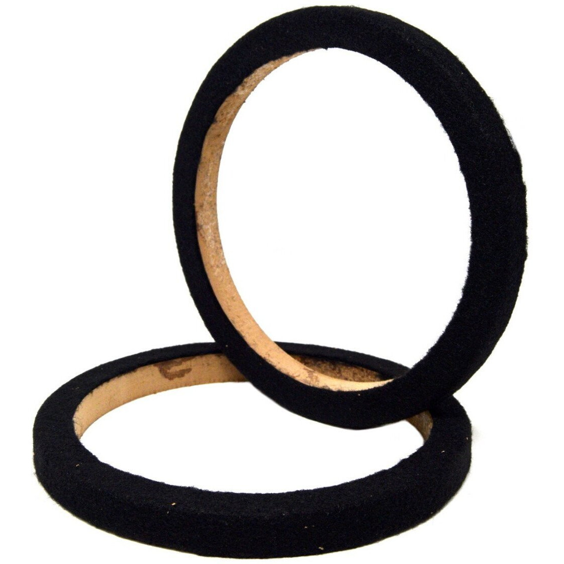 Nippon 8" Wood Speaker ring with black carpet Sold in Pairs