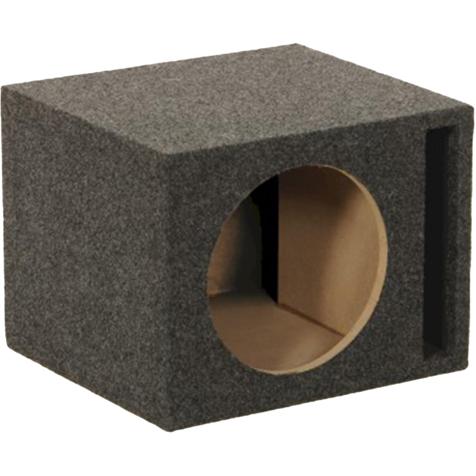 *SBASS10* EMPTY WOOFER BOX QPOWER (1)10" SLOT PORTED
