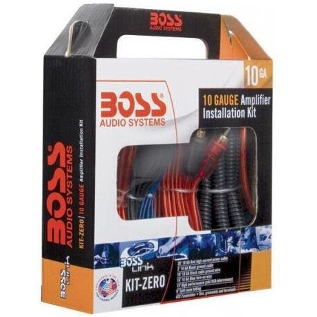 Boss Complete 10 Gauge Amplifier Installation kit