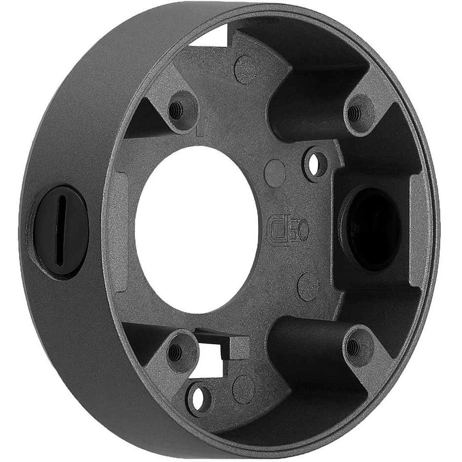 CCTV Mounting Junction Box will fit most Small Dome cameras - Dark Gray
