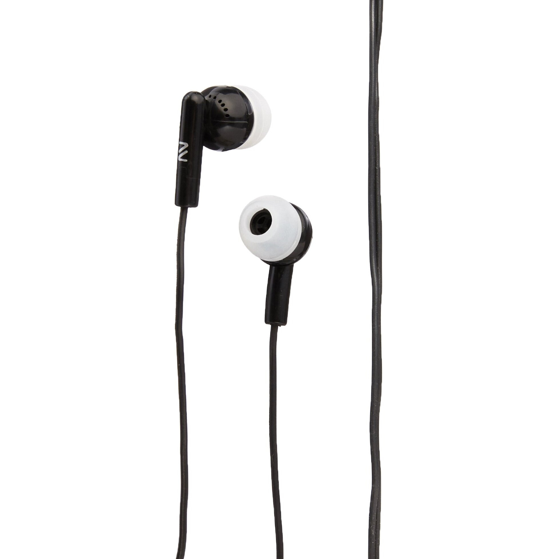 Earbud headphones w/3.5mm Plug and four foot cord
