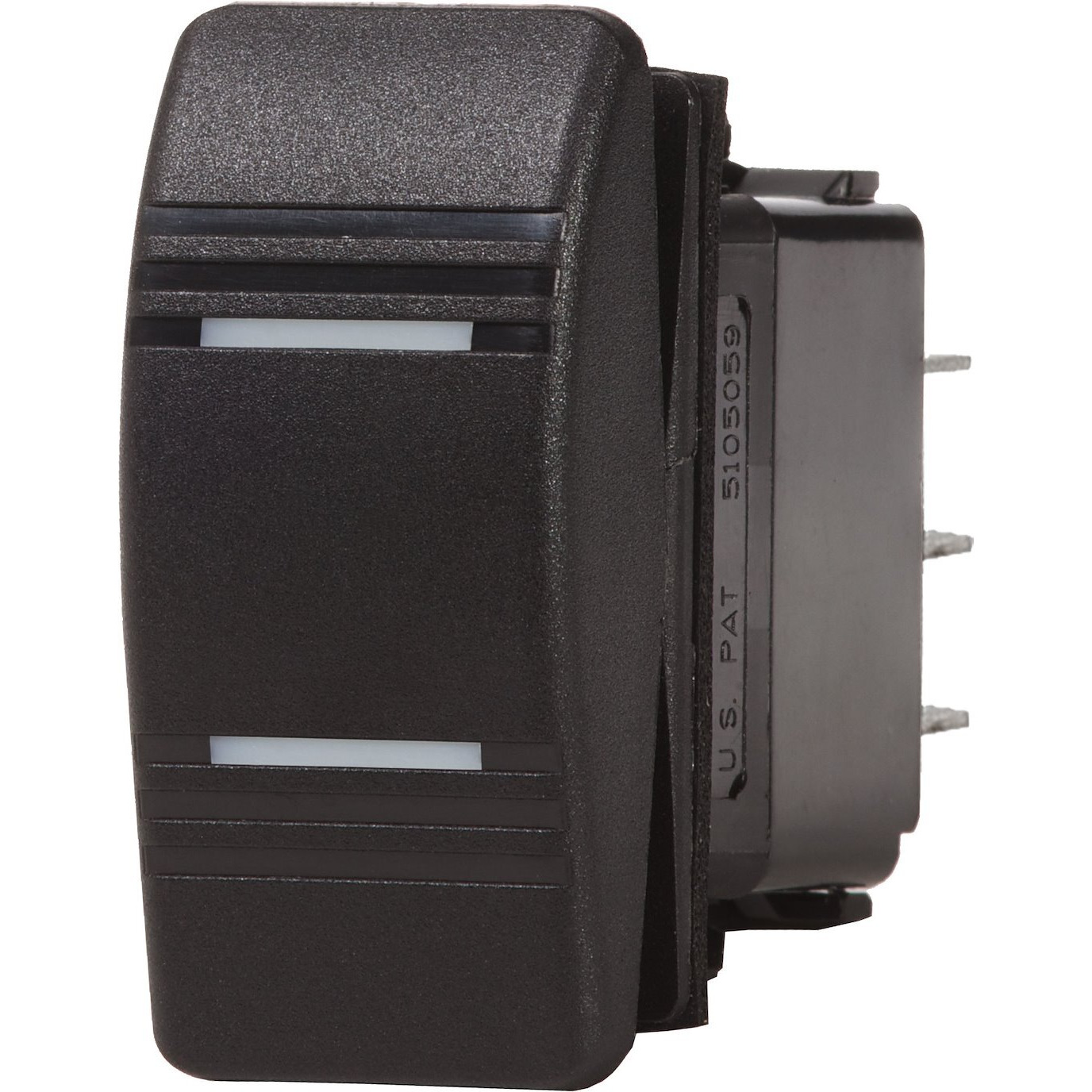 SWITCH CONTURA SPDT ON-OFF-ON BLK