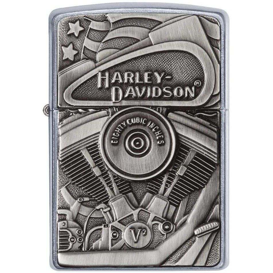 Zippo Harley-Davidson Street Chrome Motor Flag