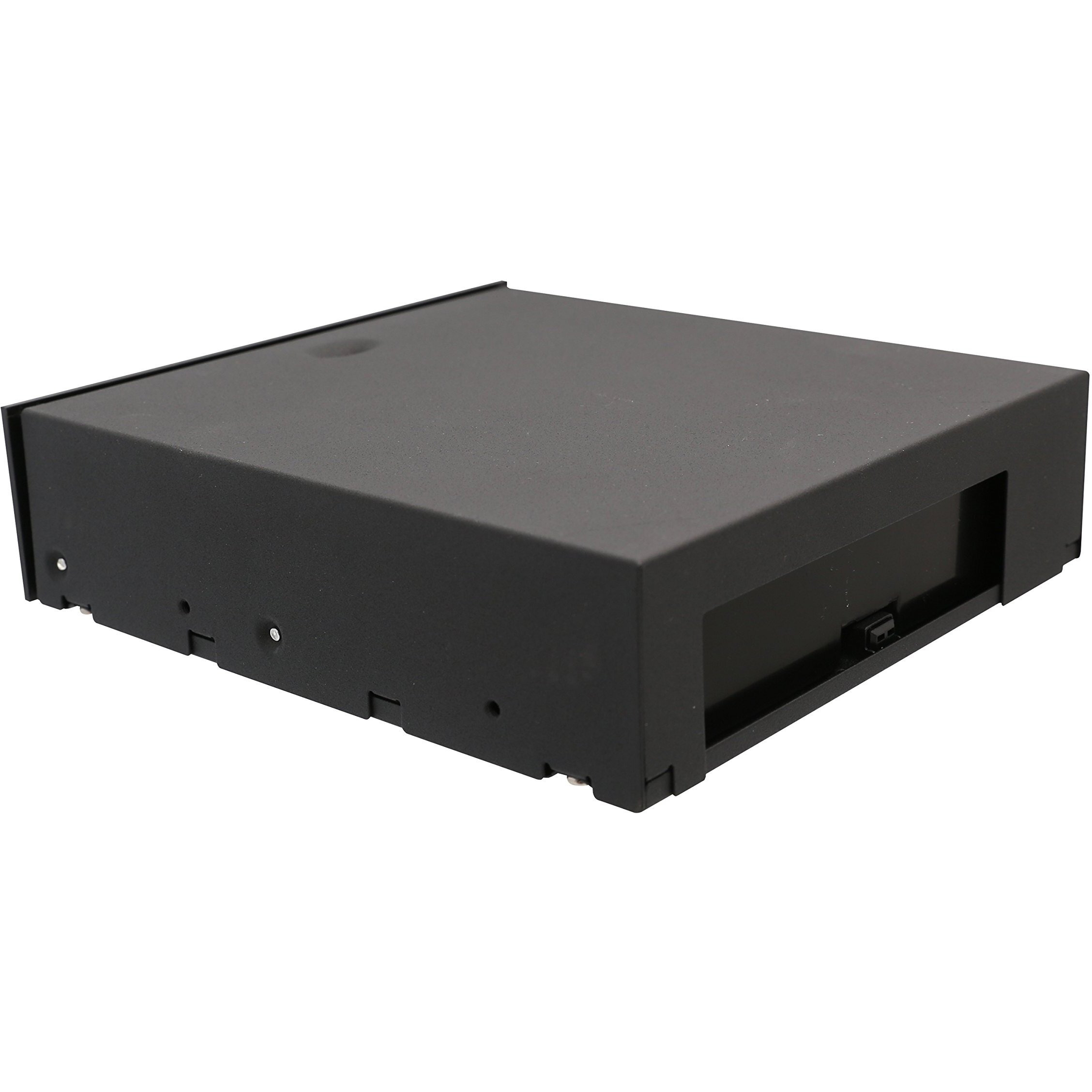 Blank Drawer Rack (5.25") for Storing Computer Accessories / CD Media / Driver / Cables etc. Great Room for Storage, Black Color