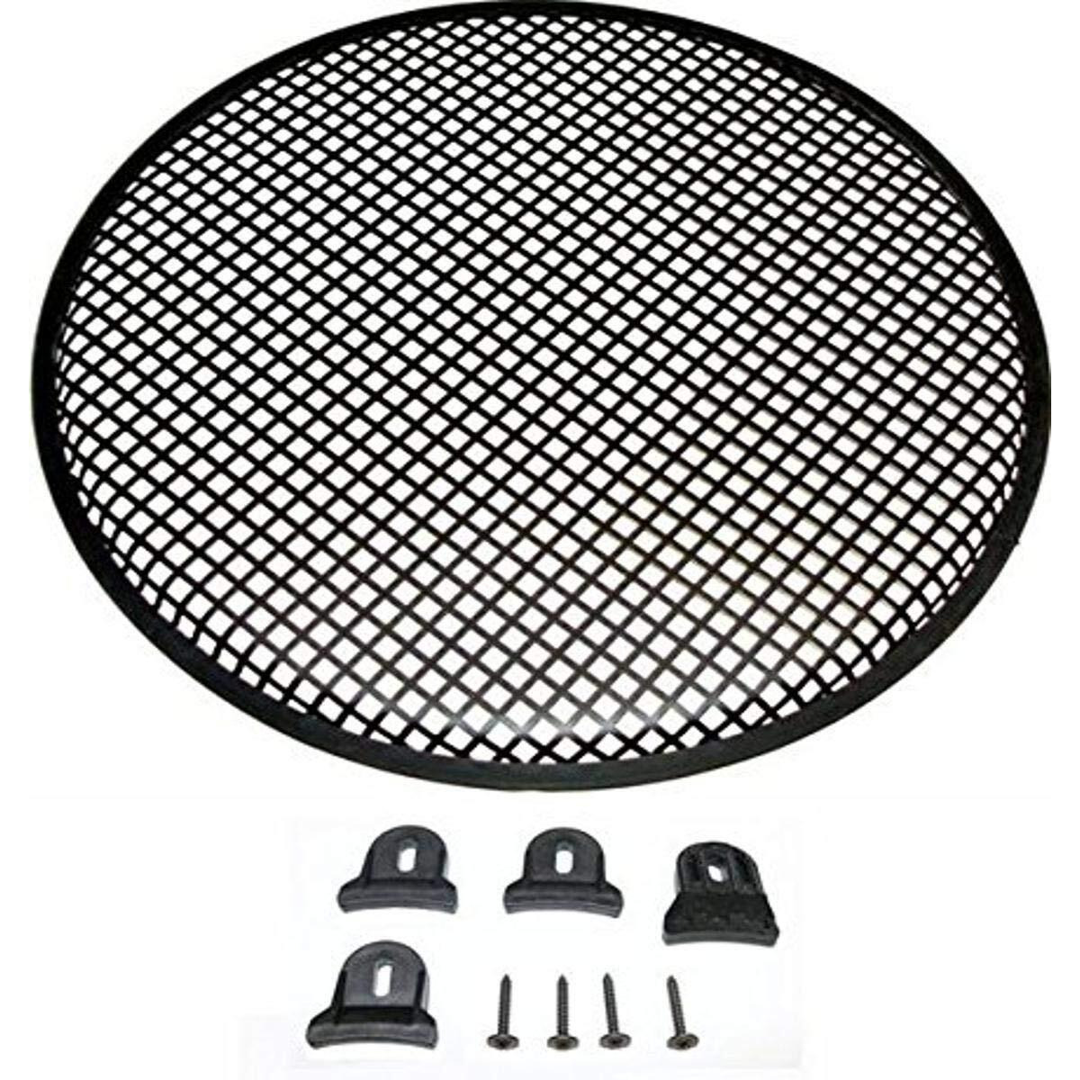 18-in Diameter Steel Monster Mesh Grill for 18-in Woofers with hardware