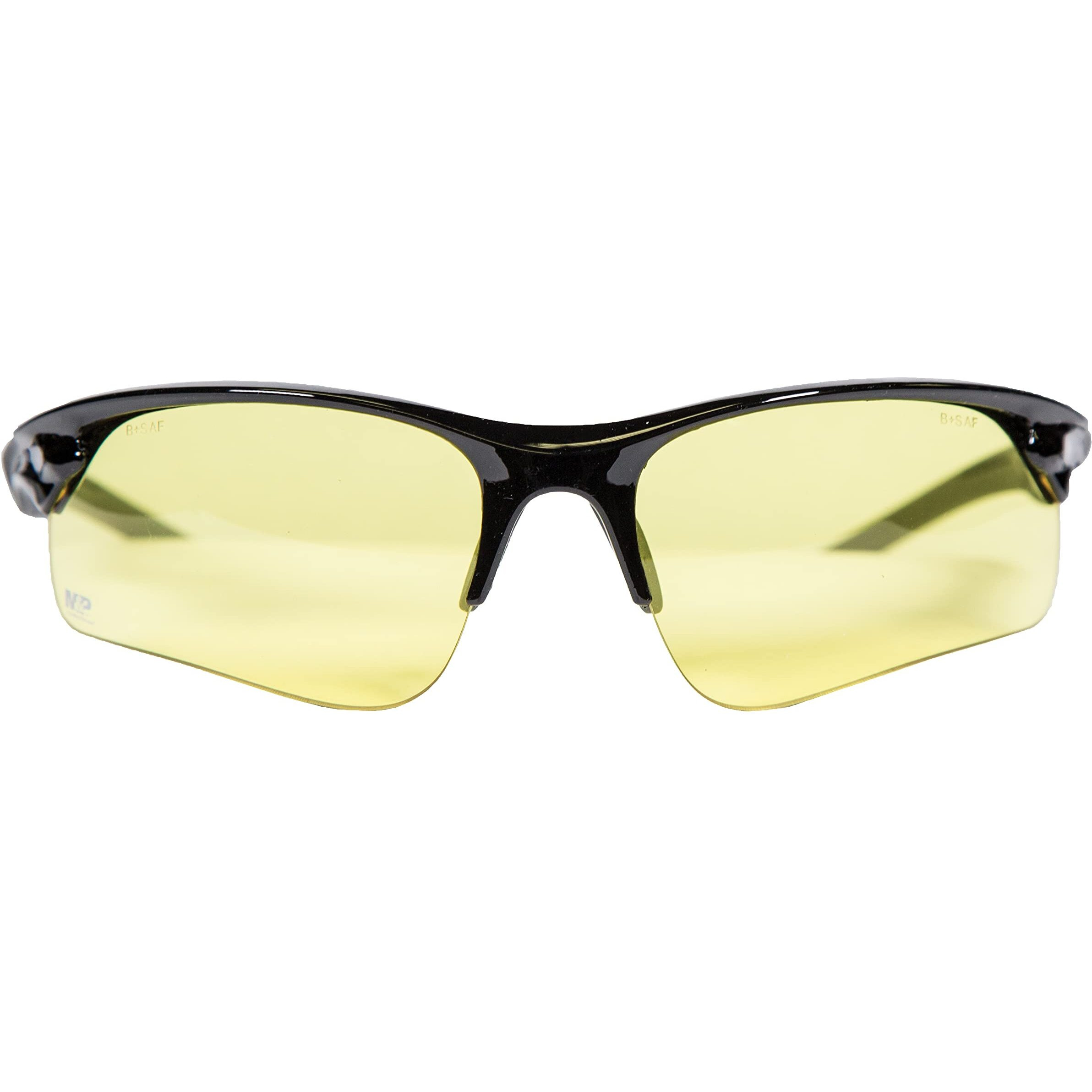 M&P Harrier Shooting Glasses Interchangeable Lens Smoke Mirrored Clear Vermillion Amber