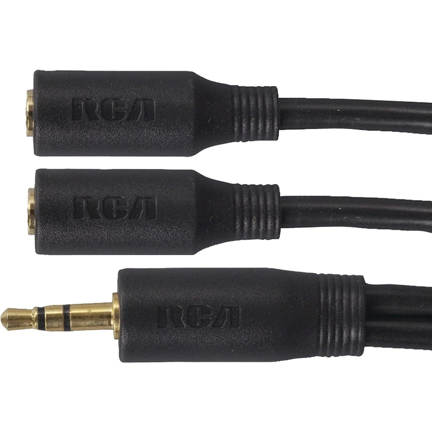 RCA AH202DR 3.5mm Stereo Headphone Y-Adapter