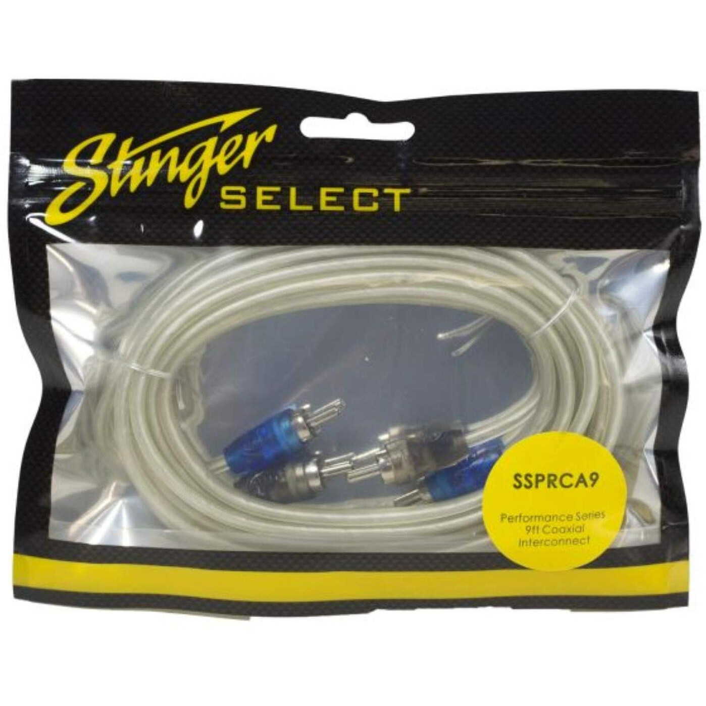 STINGER 9FT PERFORMANCE SERIES COAXIAL RCA