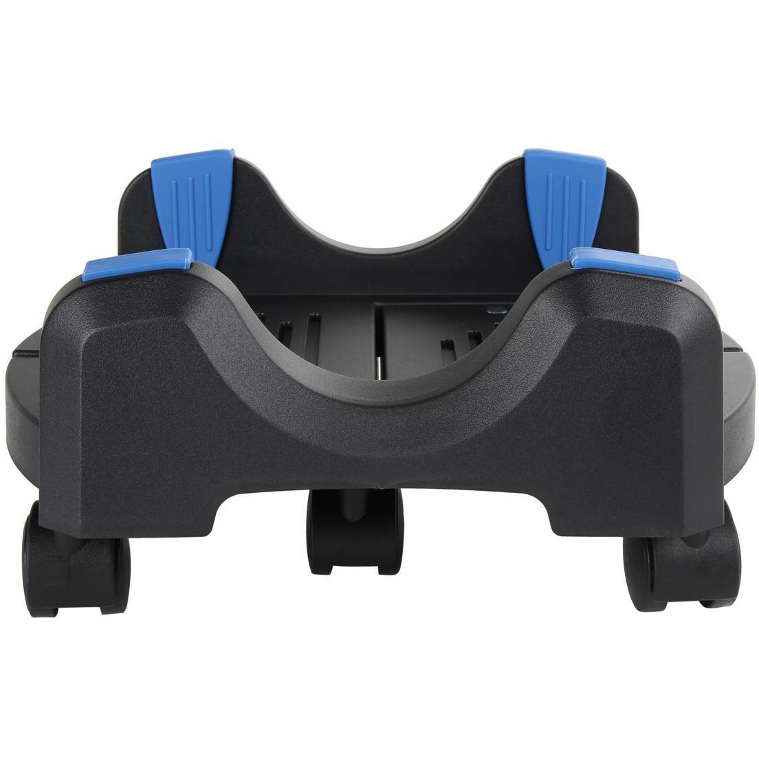 CS-8AKL Jumbo Design Plastic CPU Stand for ATX Case, Adjustable Width from 7 to 12 (17.5cm to 30.5cm), with Caster Wheels, Suitable for Gaming Case, Black Color
