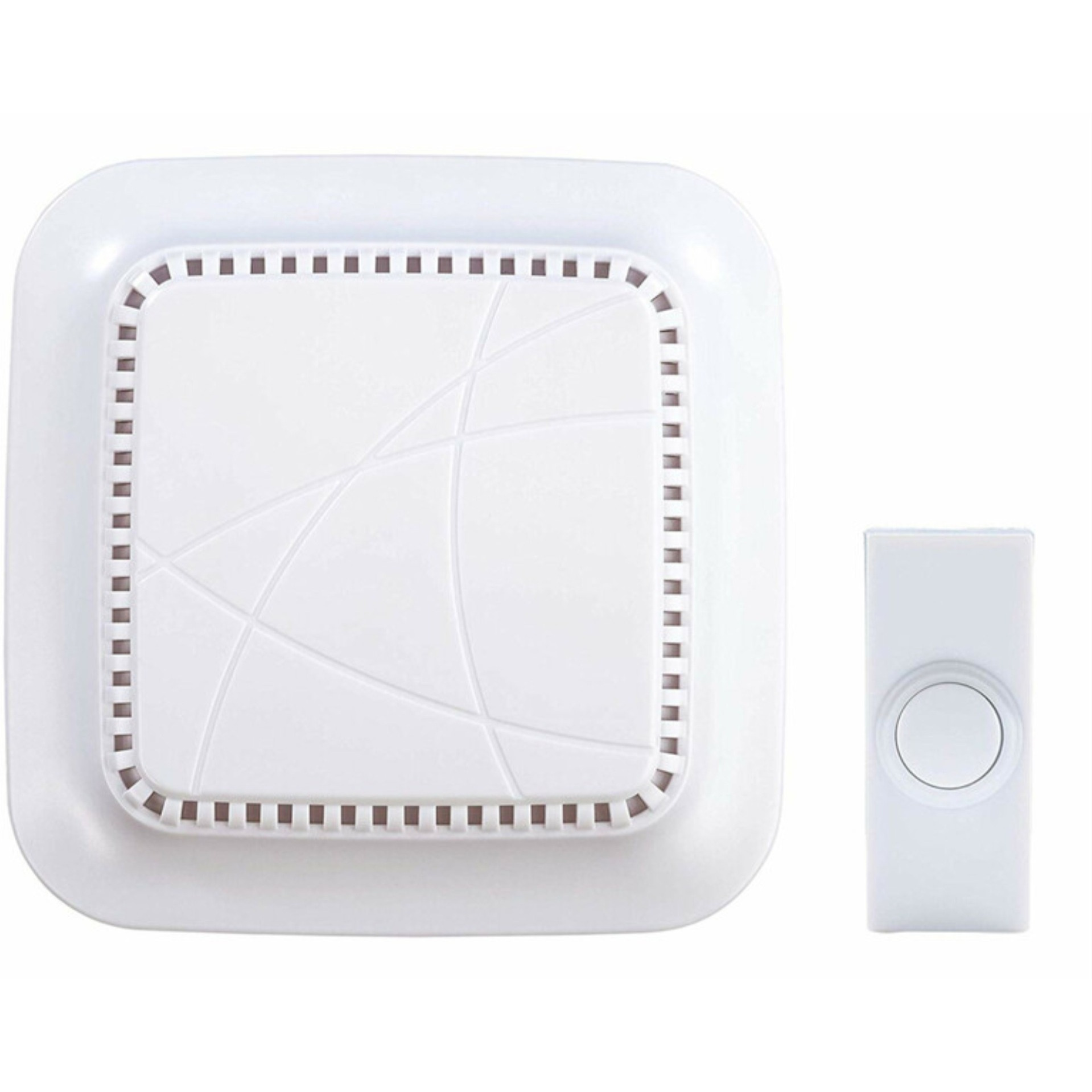 DOOR CHIME KT WRLS WHITE(Pack of 1)