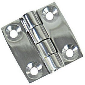 HD STAMPED S.S. BUTT HINGE  1-1/2'