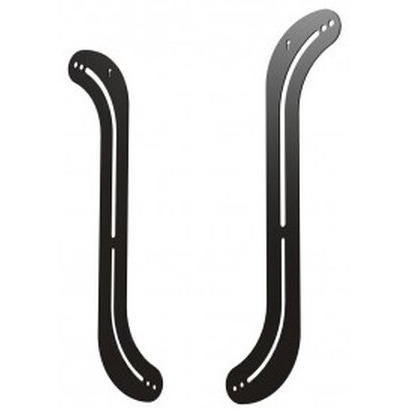 Universal speaker bar mount for wall and ceiling mounts
