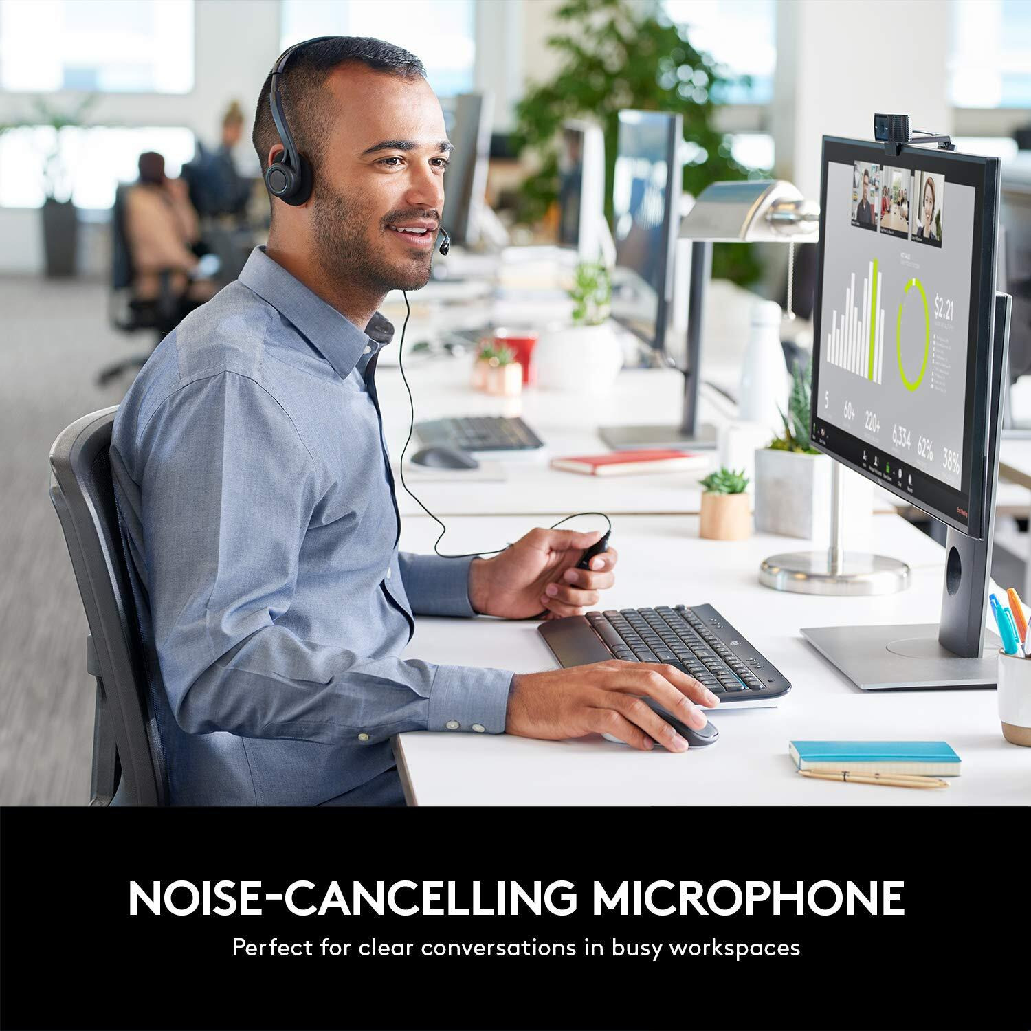 Logitech 960 USB Headset B2B