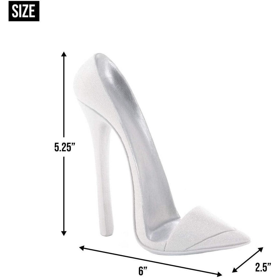 DAZZLING WHITE SHOE PHONE HOLDER