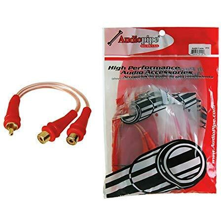 RCA SPLITTER 1M-2F AUDIOPIPE 1 BAG OF 10 1 UNIT *BMSGYM2F*