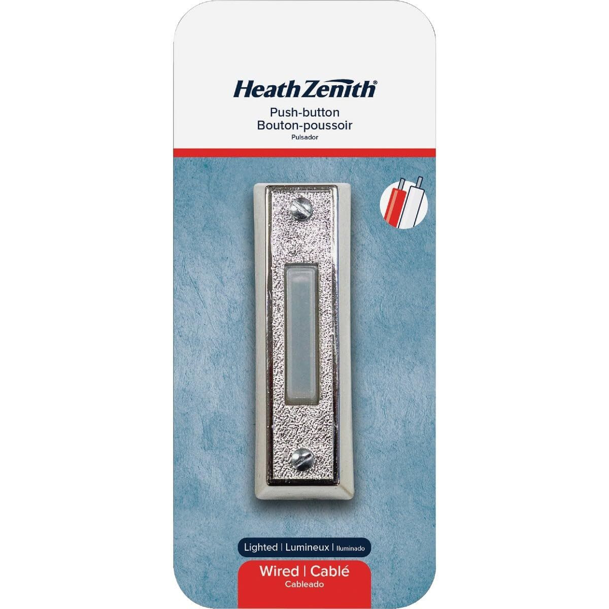DOORBELL SLVR3/4X2.75LTD(Pack of 1)