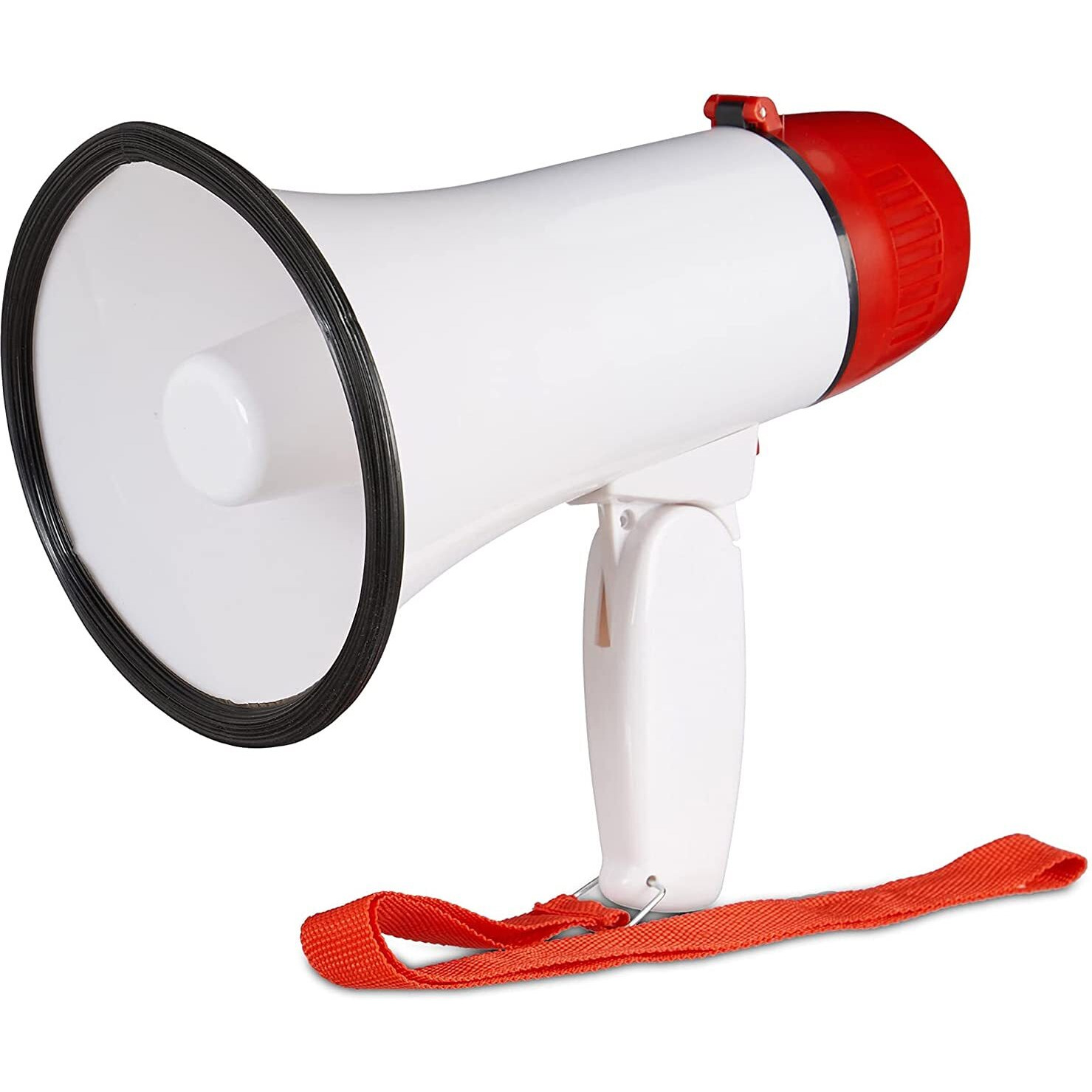 Megaphone Speakers Blow Horn Pro Loud Speaker Bullhorn Handheld Siren Voice Recording 6R(D0102HHDF28.)