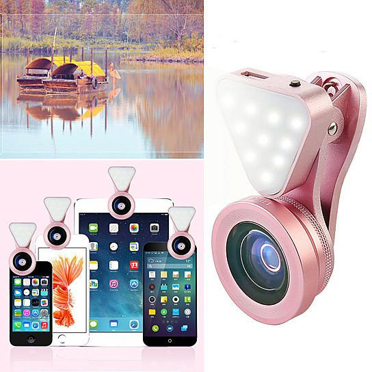 Glow Face 3 In 1 Photo Lens And Fill Lighting Clip(D0102HEY2ZV.)