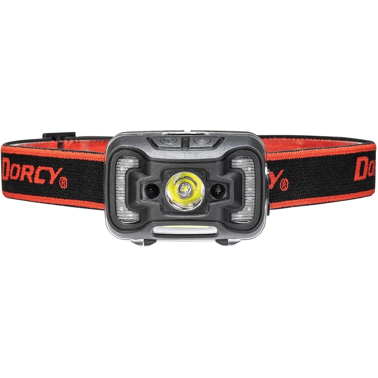 Dorcy 41-4359 330-Lumen USB Rechargeable Motion Sensor Headlamp, Black