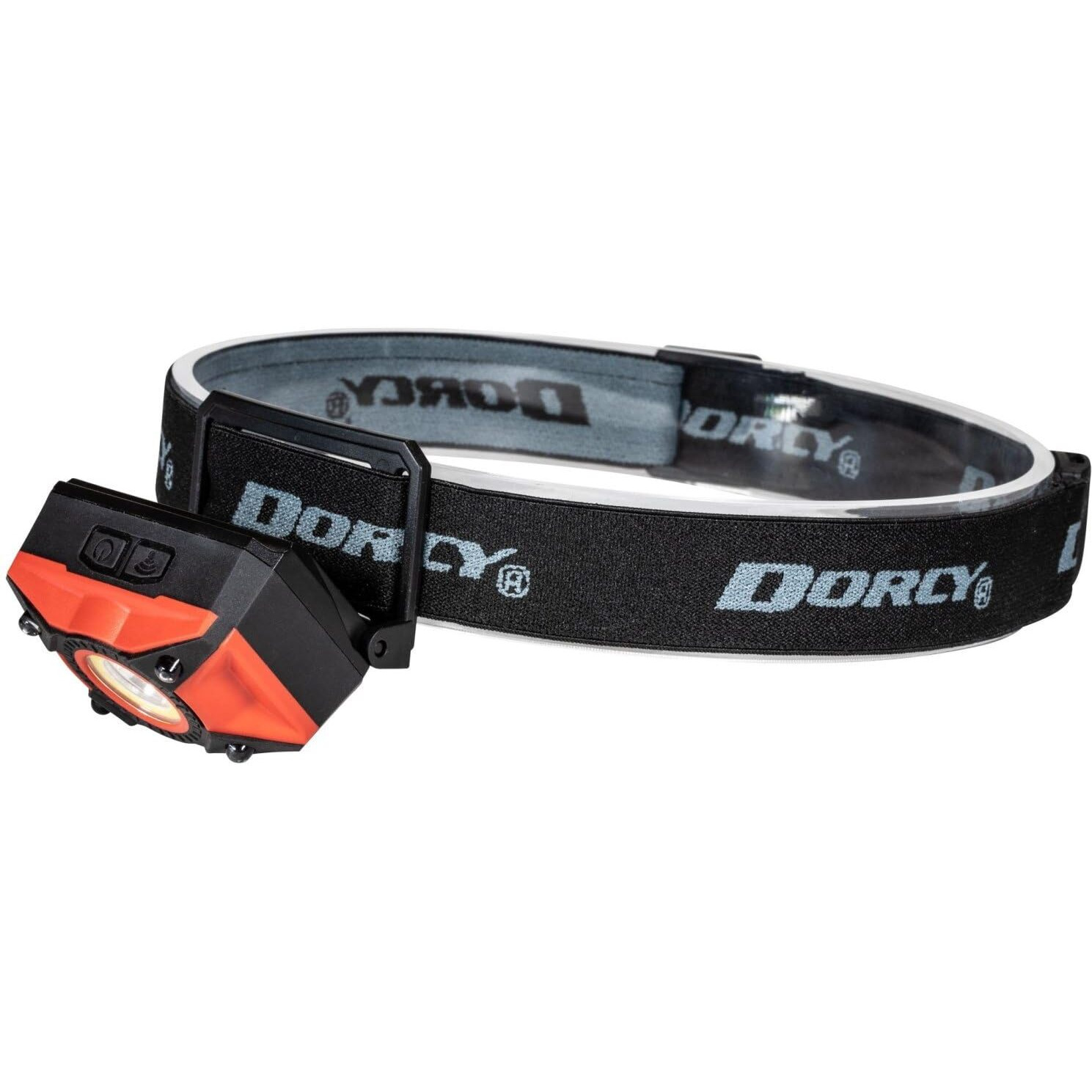 Dorcy 41-4337 650-Lumens LED USB Rechargeable Motion-Activated Headlamp, Red