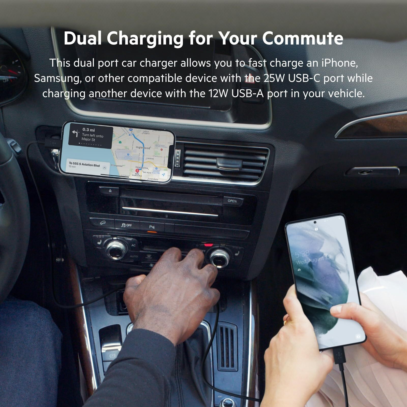 BOOST CHARGE Dual Car Charger