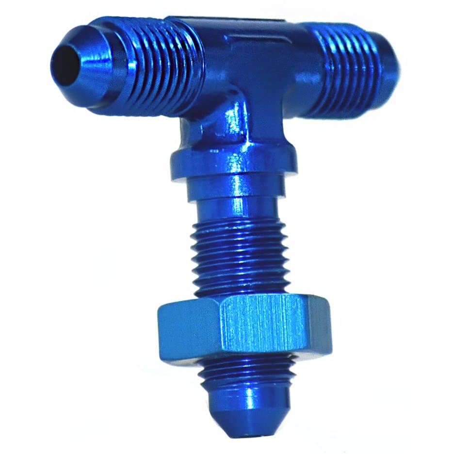 -4AN BLU BULKHEAD FLARE TEE
