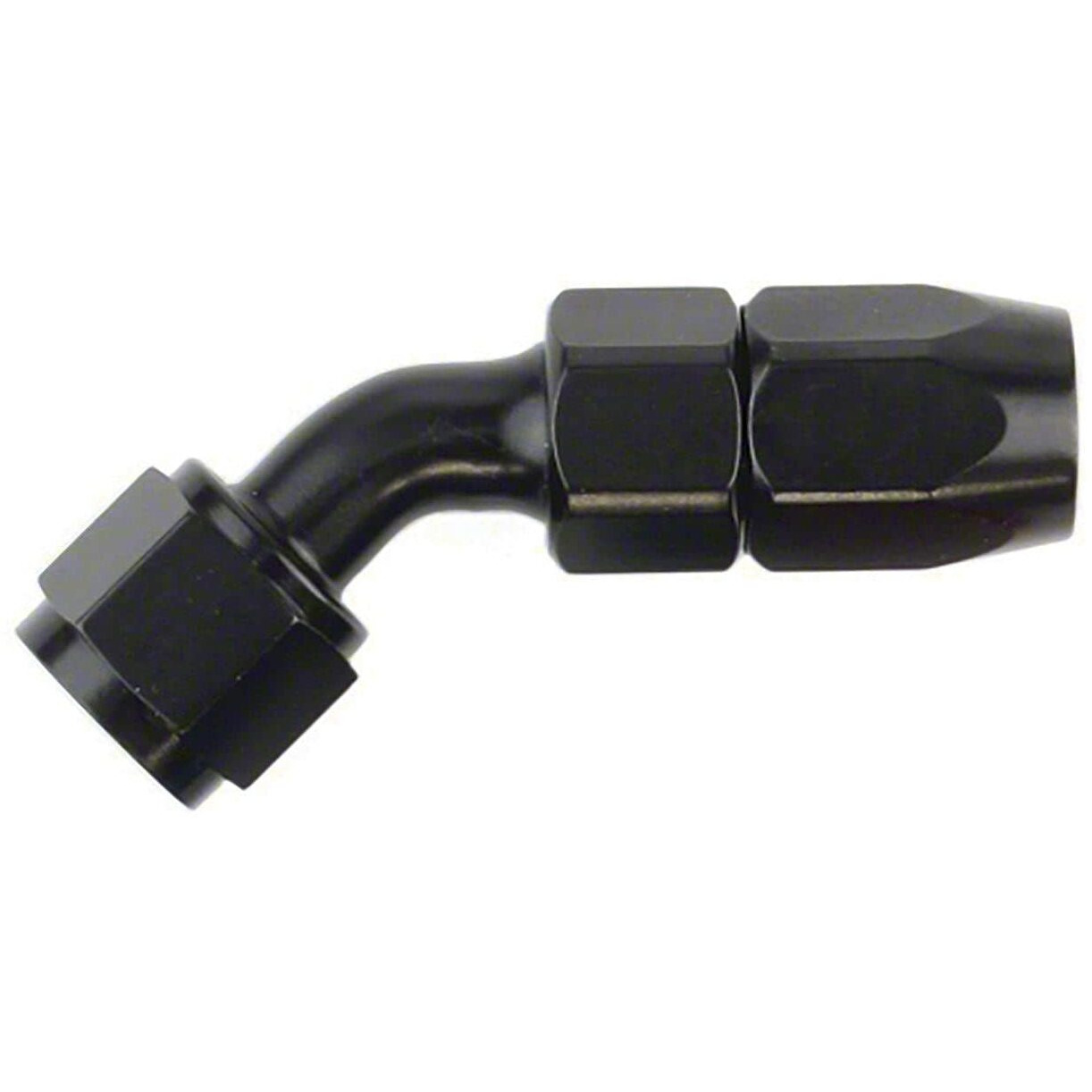 -16AN X 45  BLK HOSE END