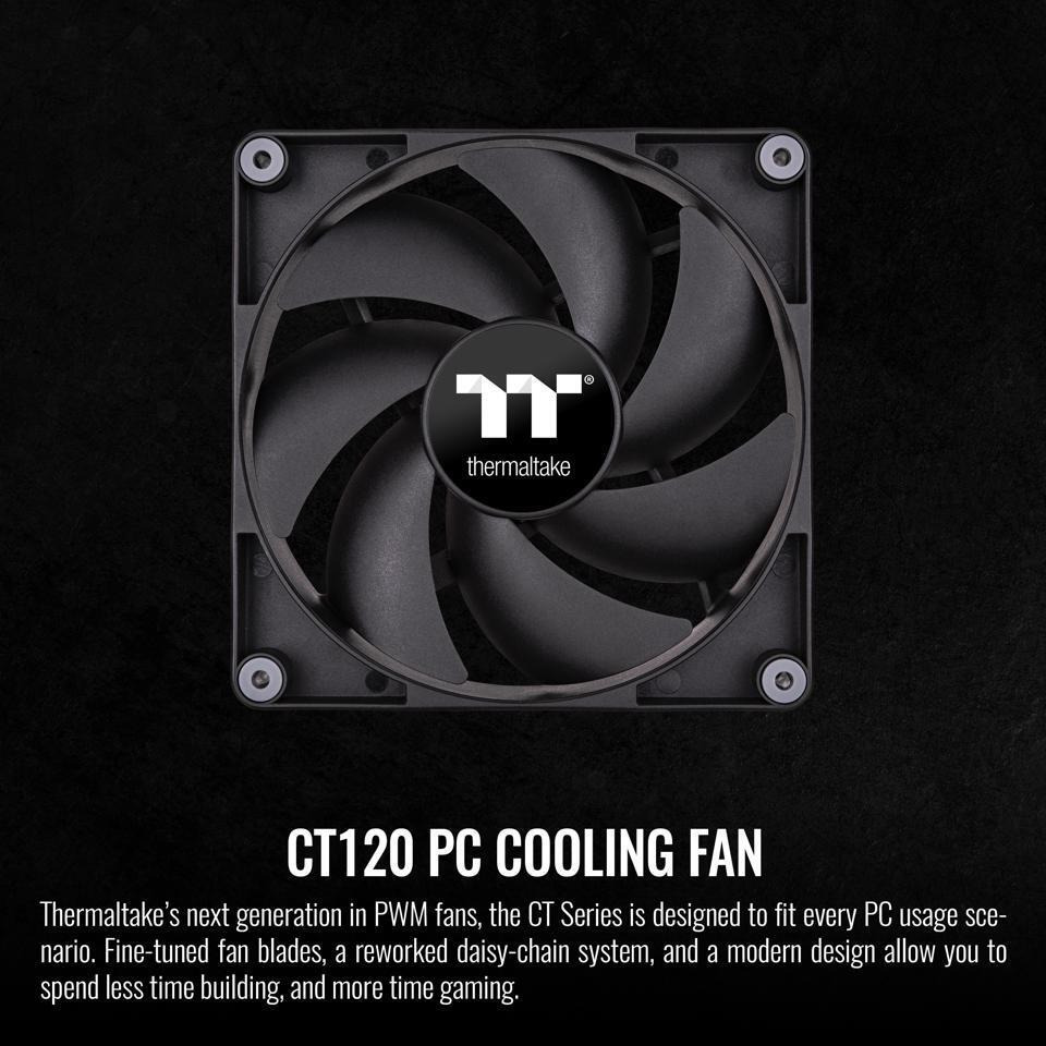 CT120 PC Cooling Fan 2 Pk