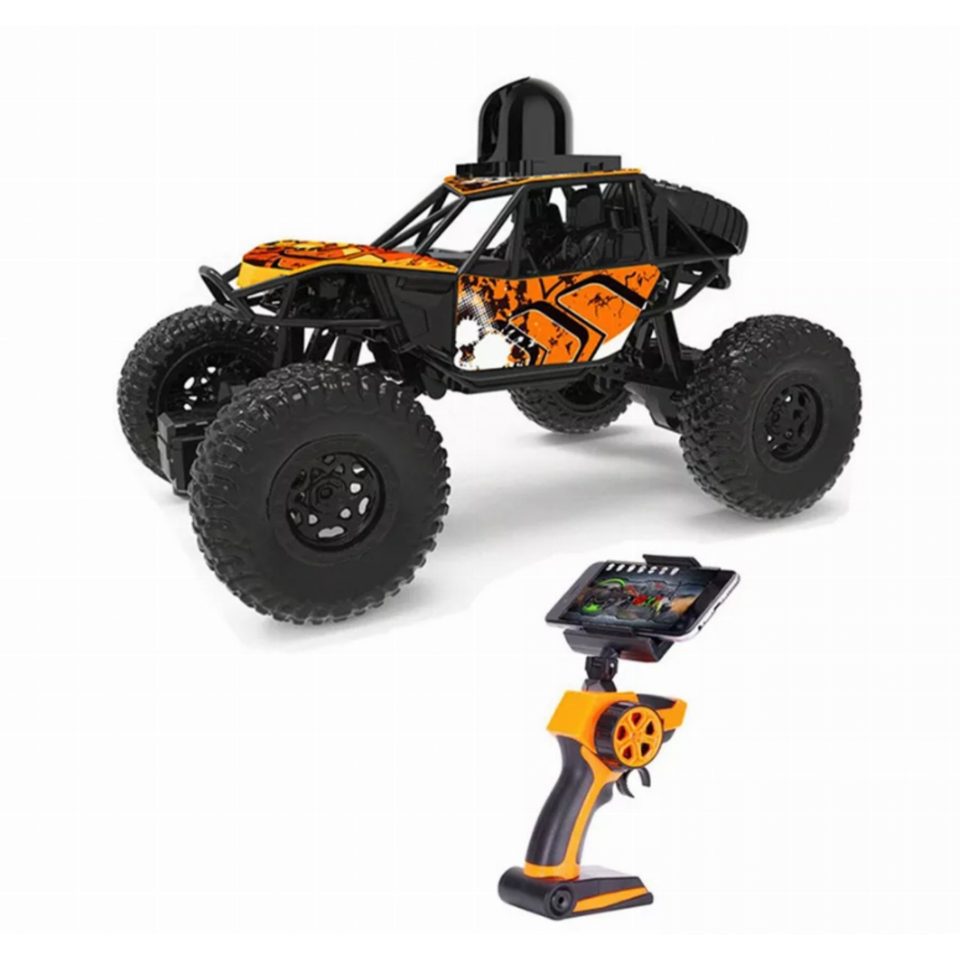 122 scale rock climber with FPV camera. Transmitting in 720P