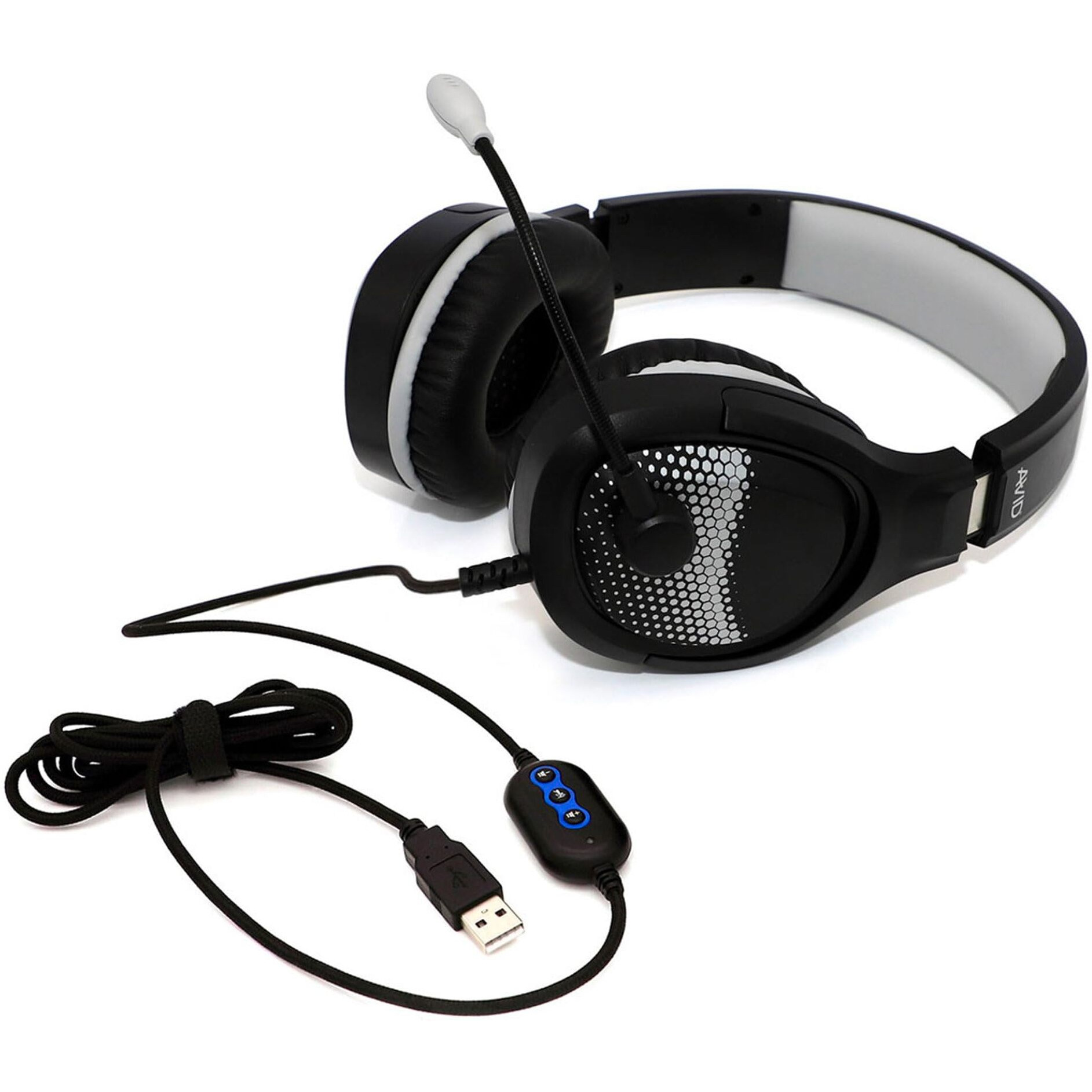 AVID AE-79 USB Headset, Black