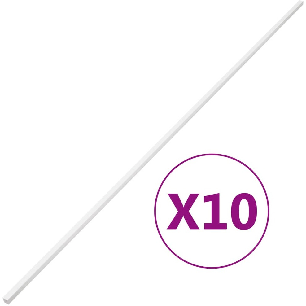 vidaXL Cable Trunking 1x0.6 32.8 PVC