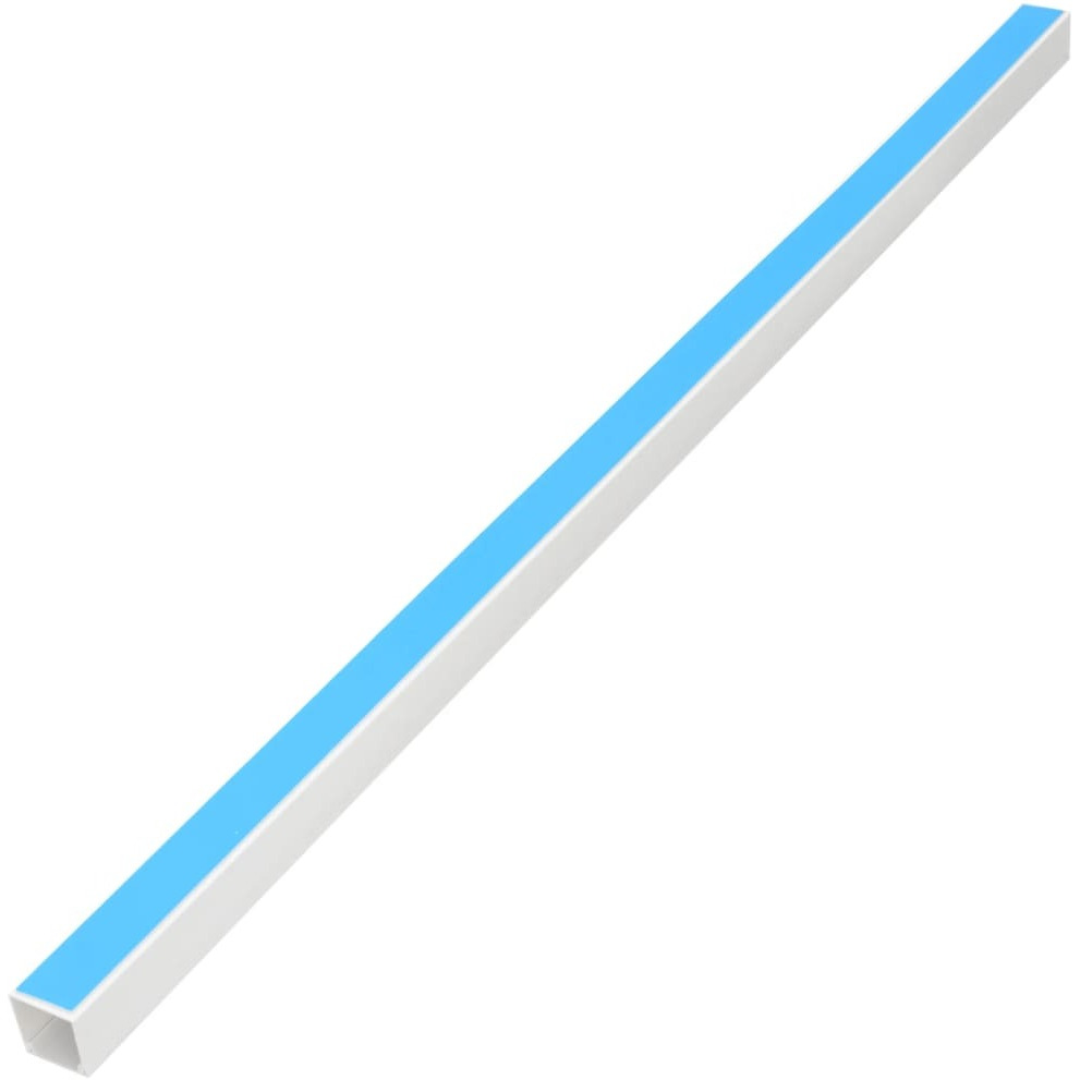 vidaXL Cable Trunking Self-Adhesive 1.2x0.8 98.4 PVC