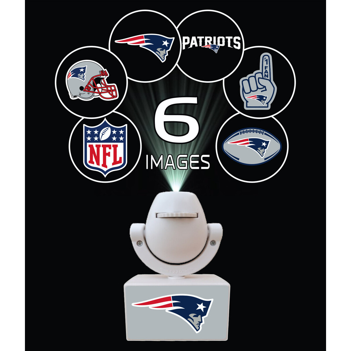 New England Patriots Spotlight Projector Mini