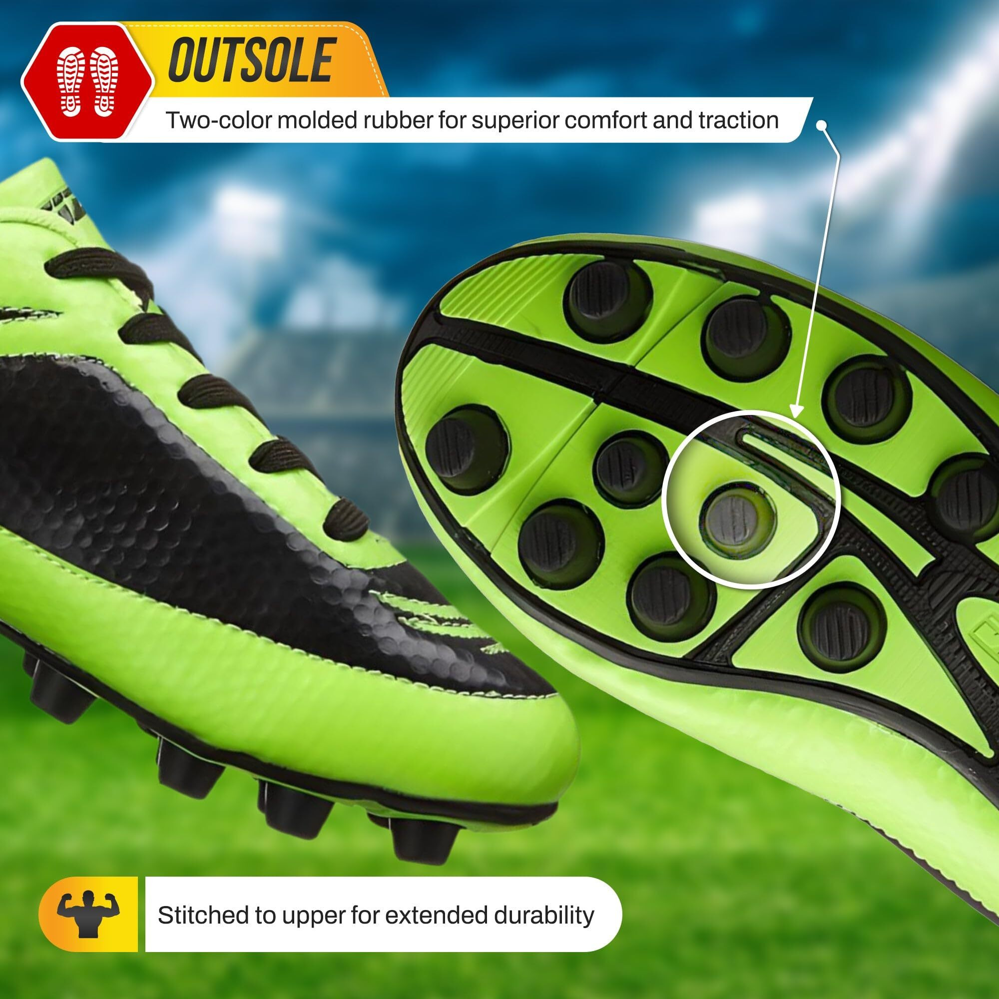 Infinity FG GreenBlack Size 11.5