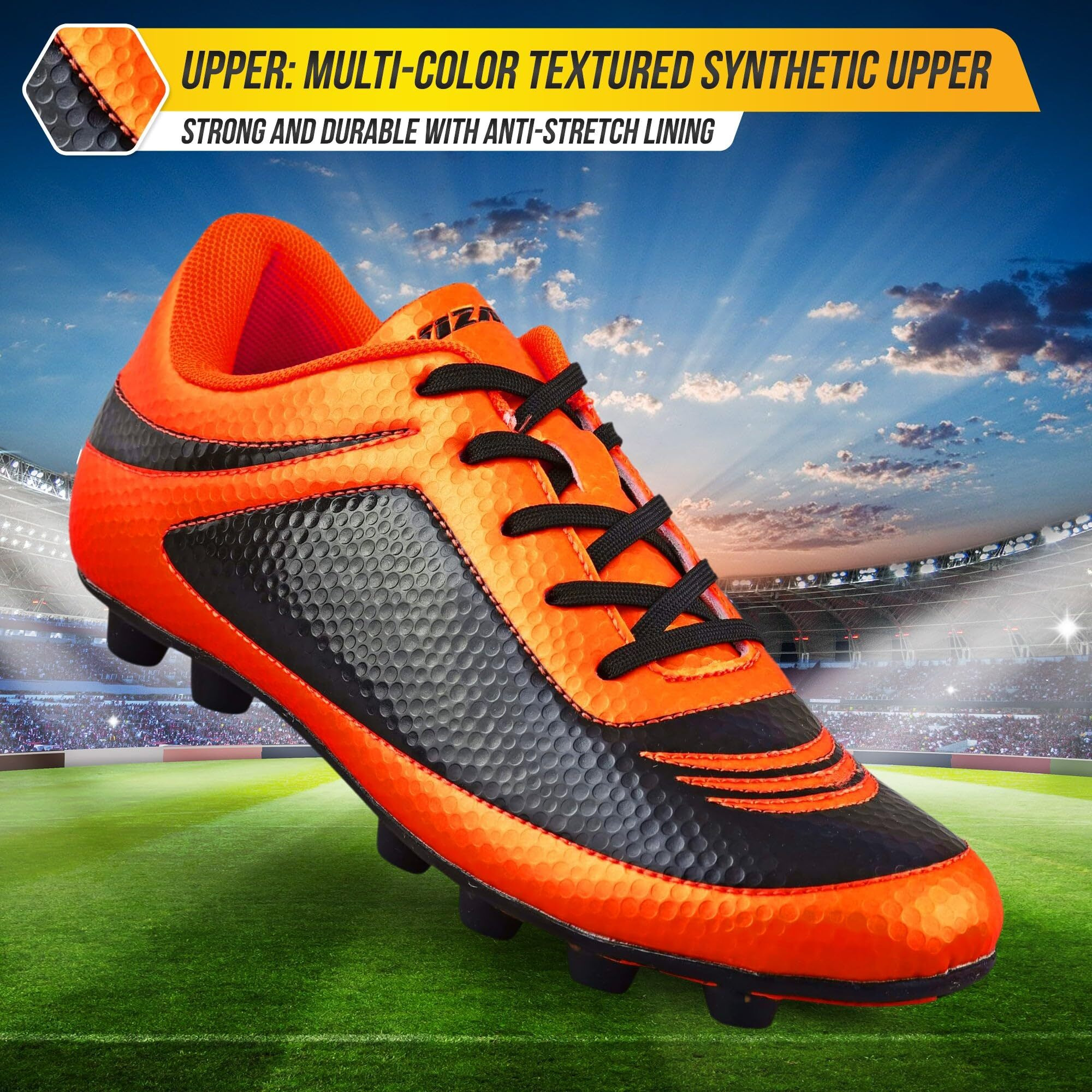 Infinity FG OrangeBlack Size 5.5