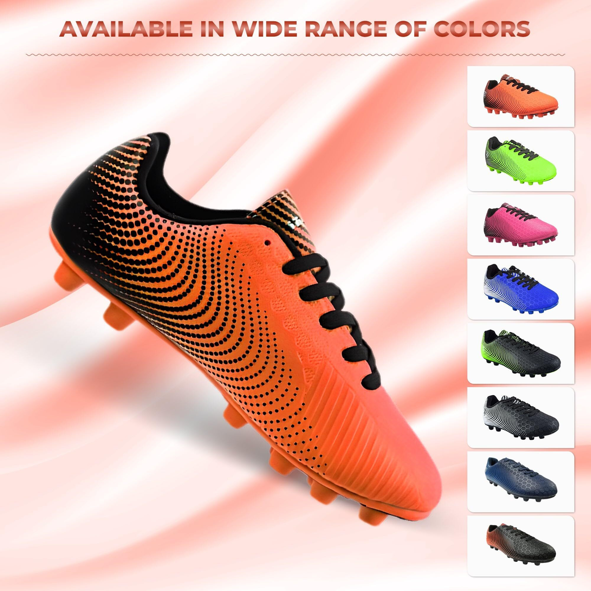 Stealth FG OrangeBlack size 12
