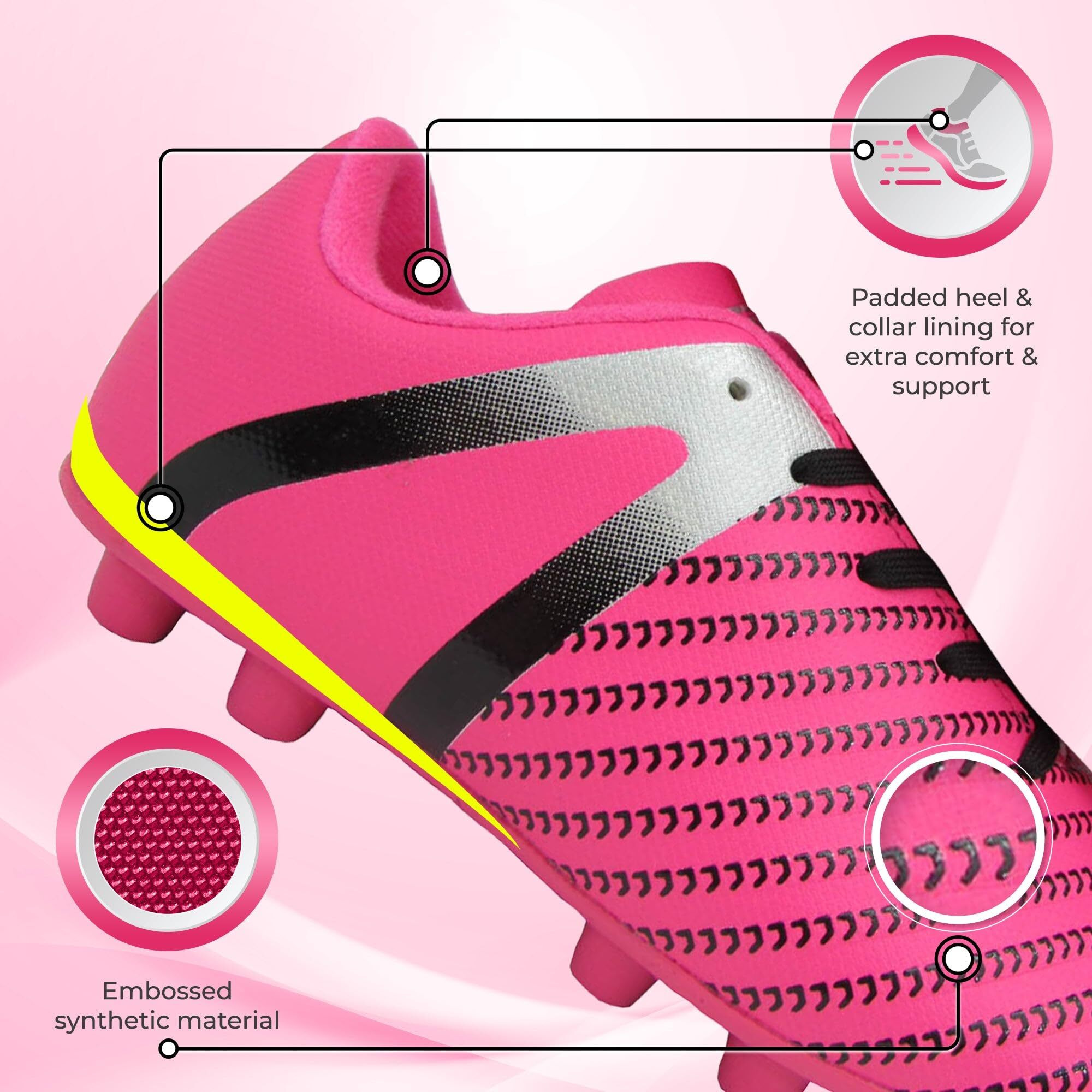 Impact FG PinkSilver Size 12